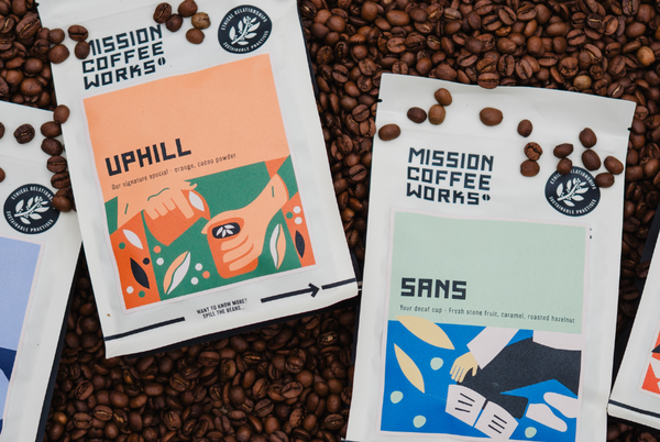 Award-winning specialty coffee <br>roasted in Hackney Wick